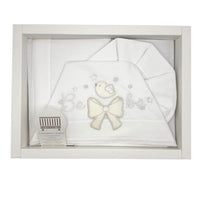 Completo Lettino Bruco Bruco 100% Cotone