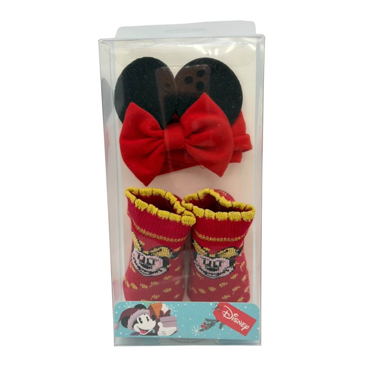 Baby-Minnie-Schuhe + Stirnband-Set