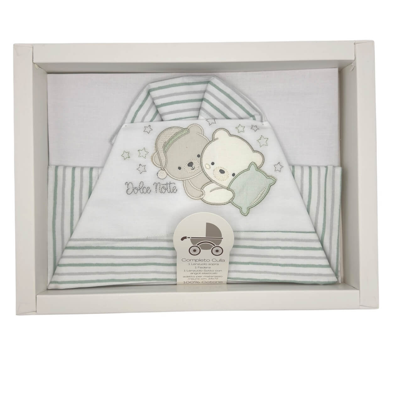 Kompletter Kinderwagen Bruco Bruco 100% Baumwolle