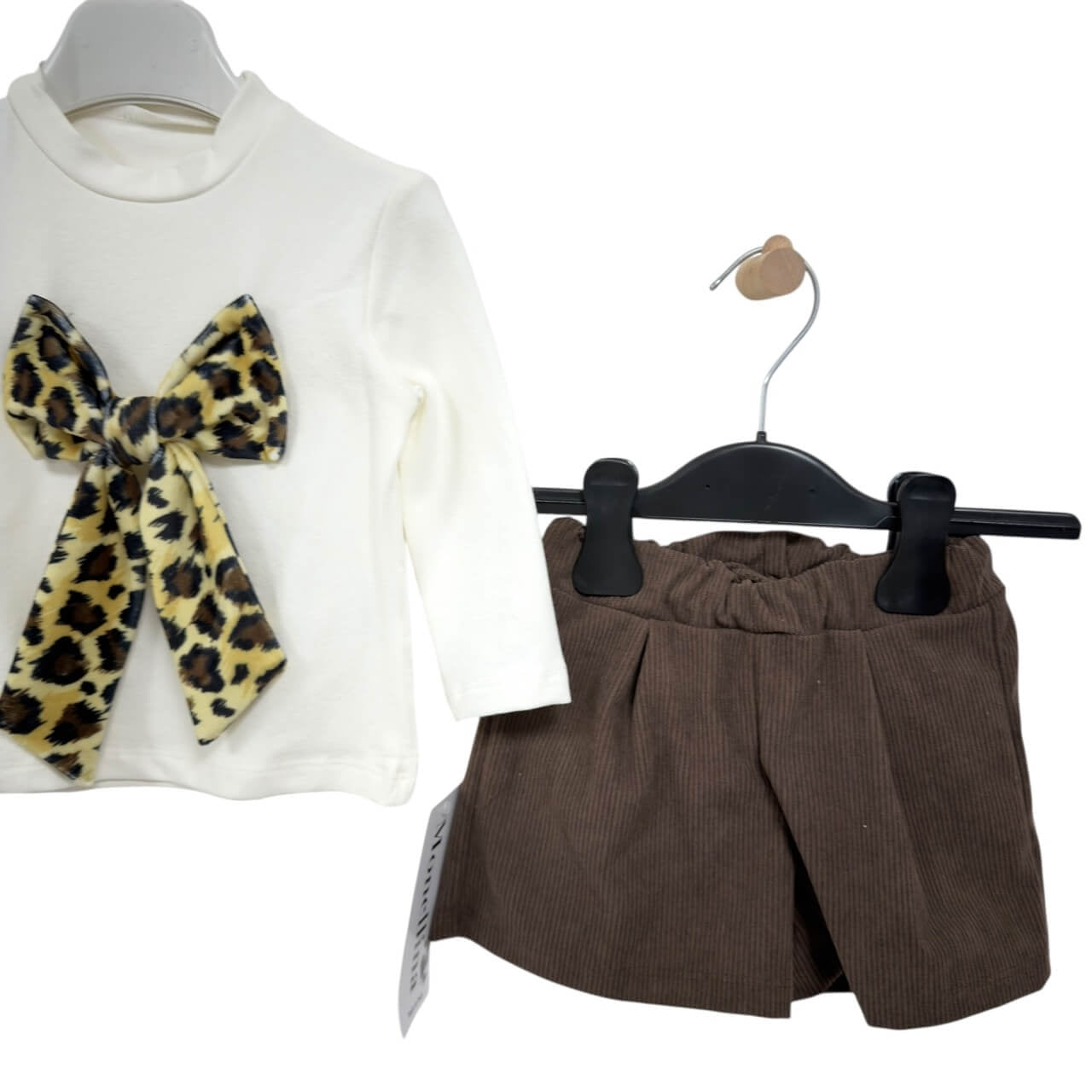 Plüschiges Baby-Mädchen-Outfit