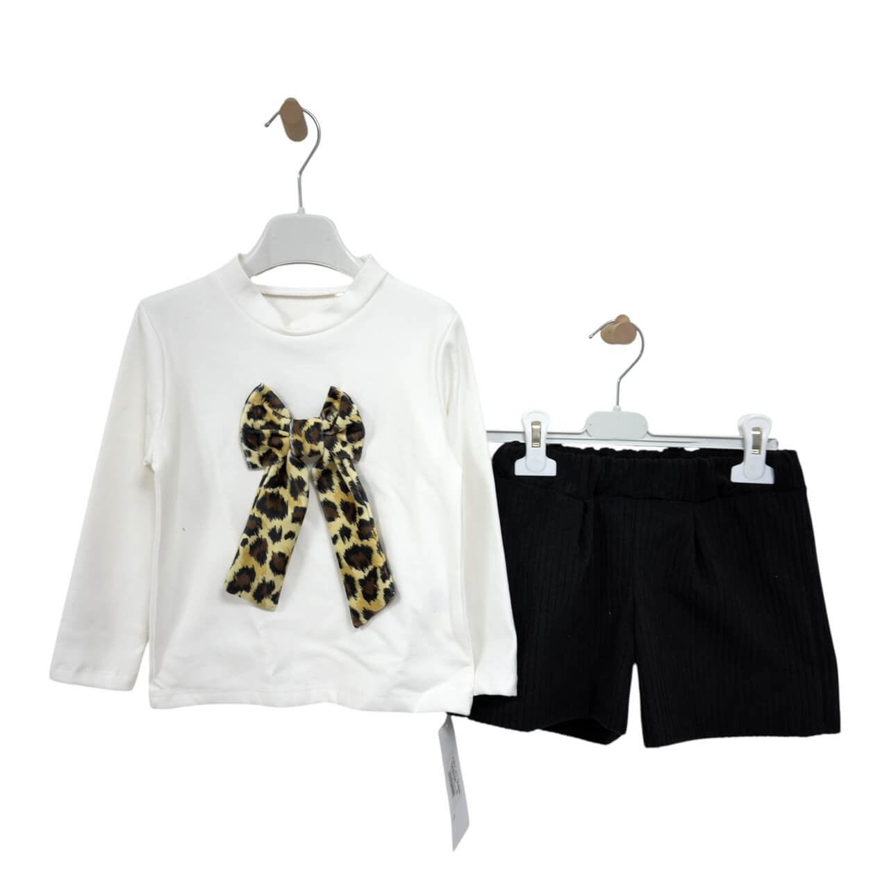 Warmes Baby-Mädchen-Outfit aus Baumwolle