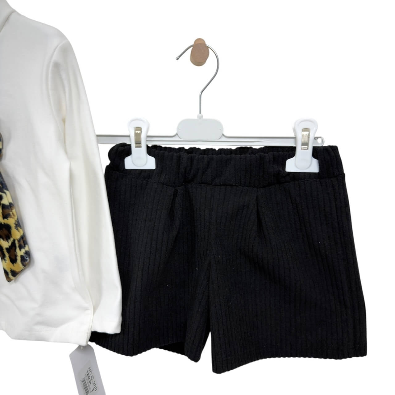 Warmes Baby-Mädchen-Outfit aus Baumwolle