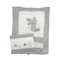 Completo Lenzuola + Trapunta Sfoderabile Culla/passeggino