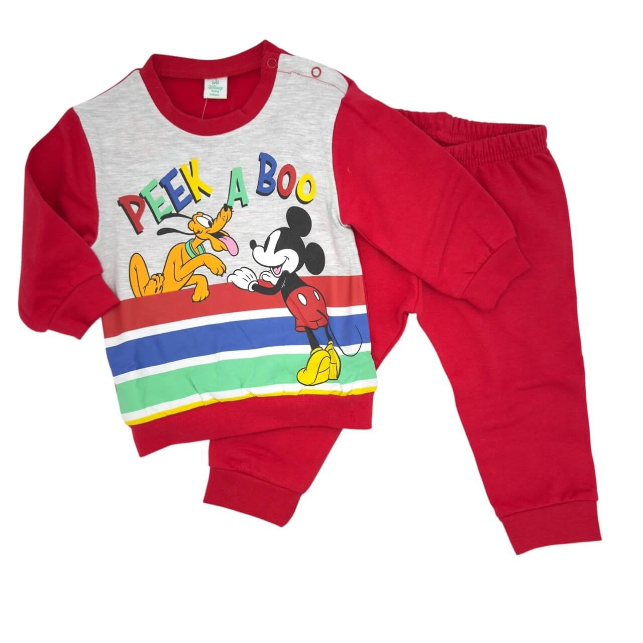 Mickey Mouse Winter-Fleece-Pyjama