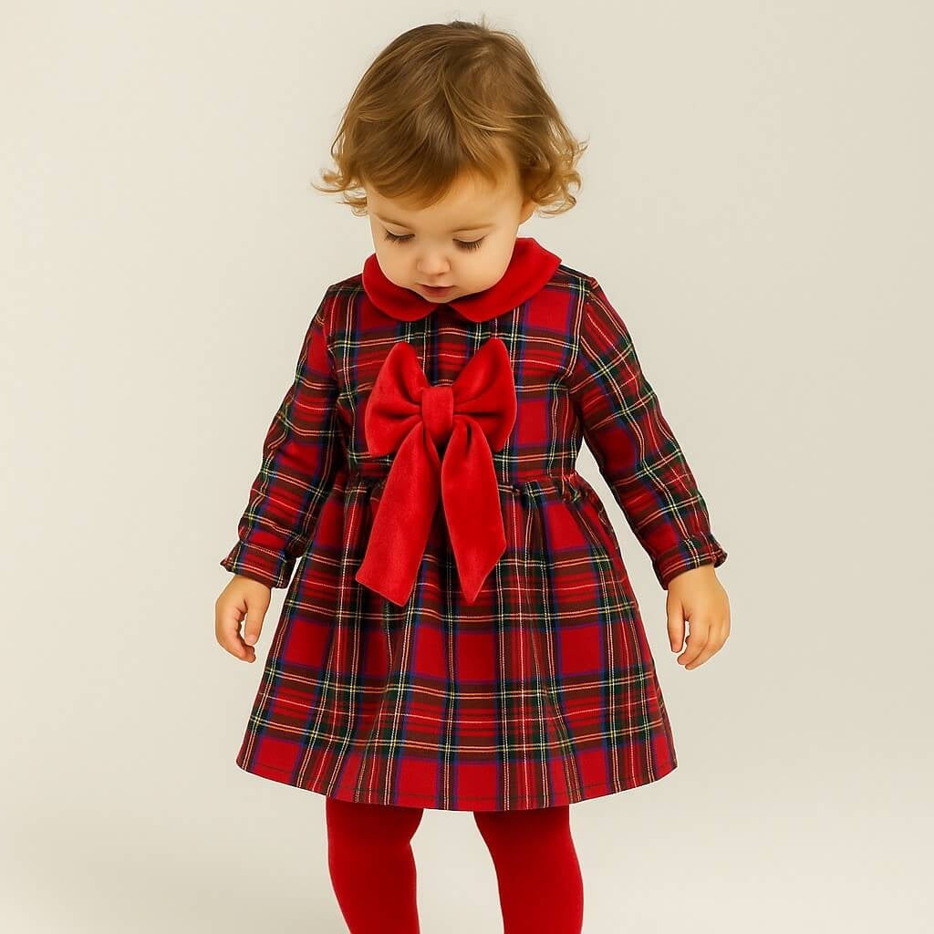 Schottenkleid für Mädchen