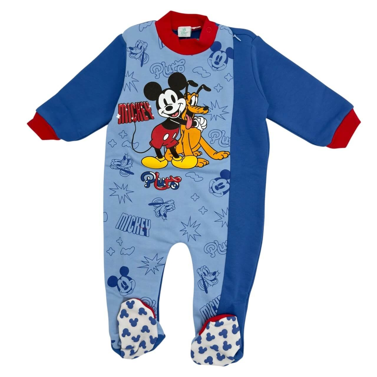 Pigiamone In Felpa Disney Mickey Mouse