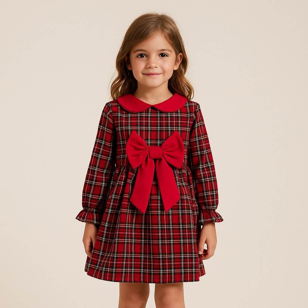 Schottenkleid für Mädchen
