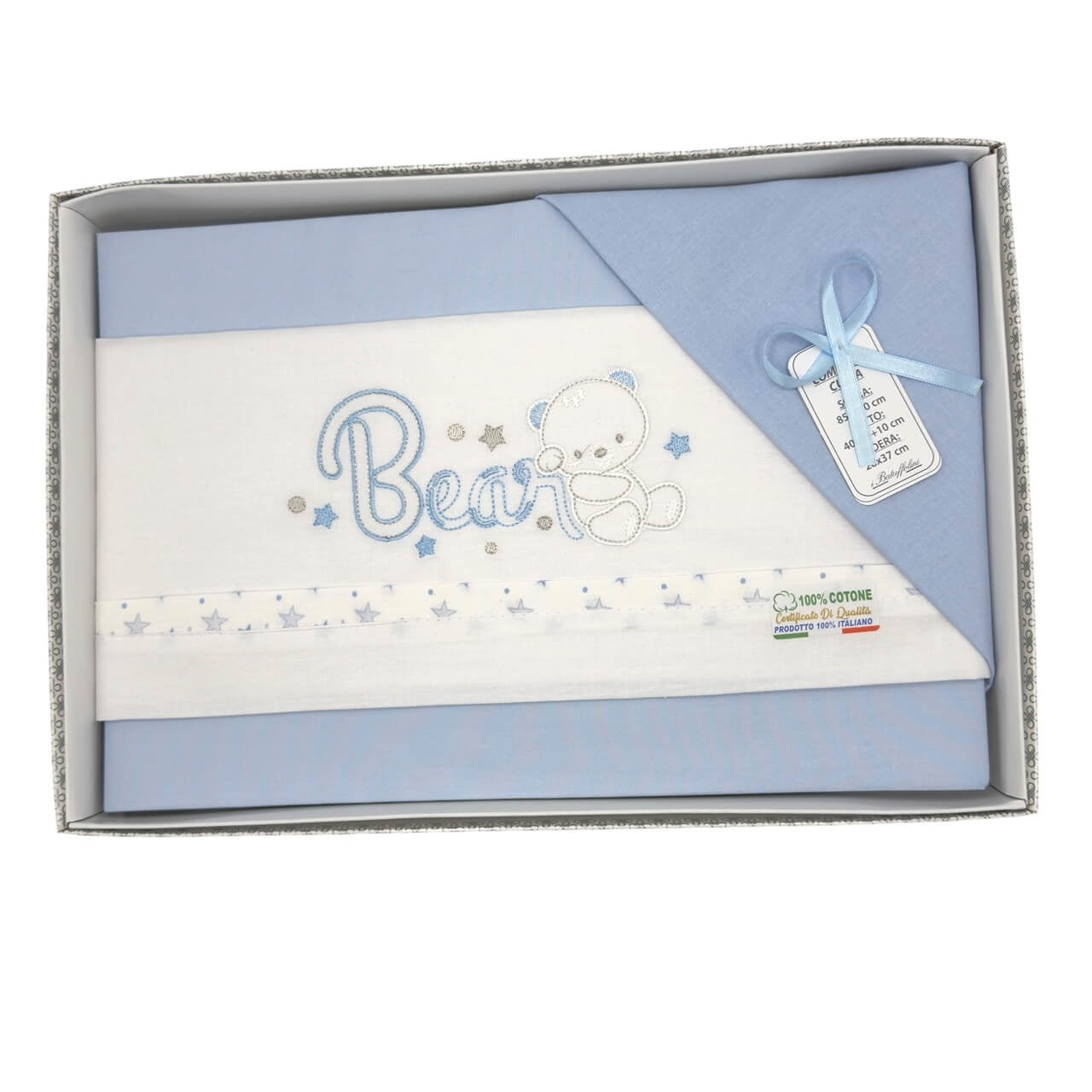 Completo Carrozzina Batuffolini 100% Cotone