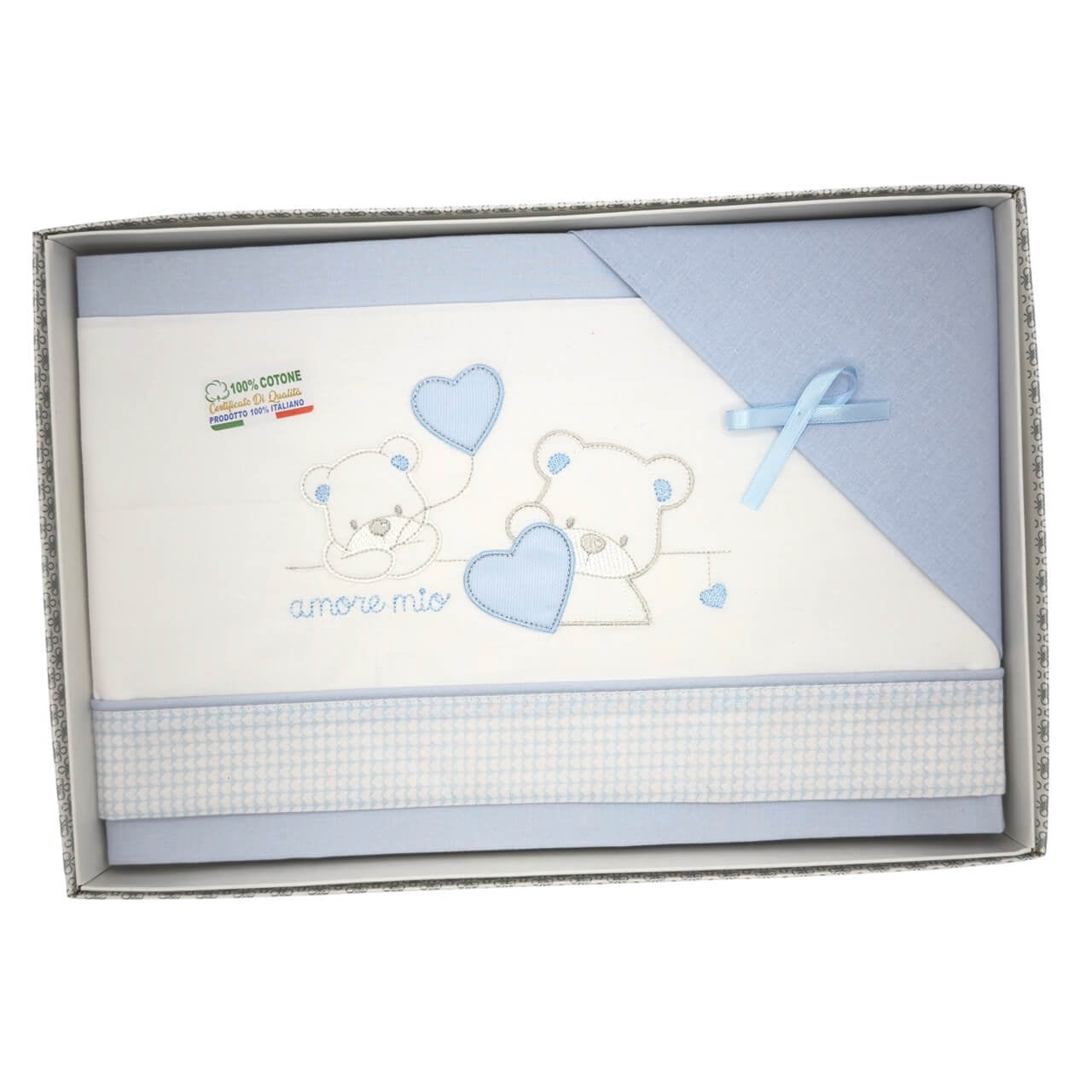 Batuffolini Kinderwagen-Set aus 100 % Baumwolle