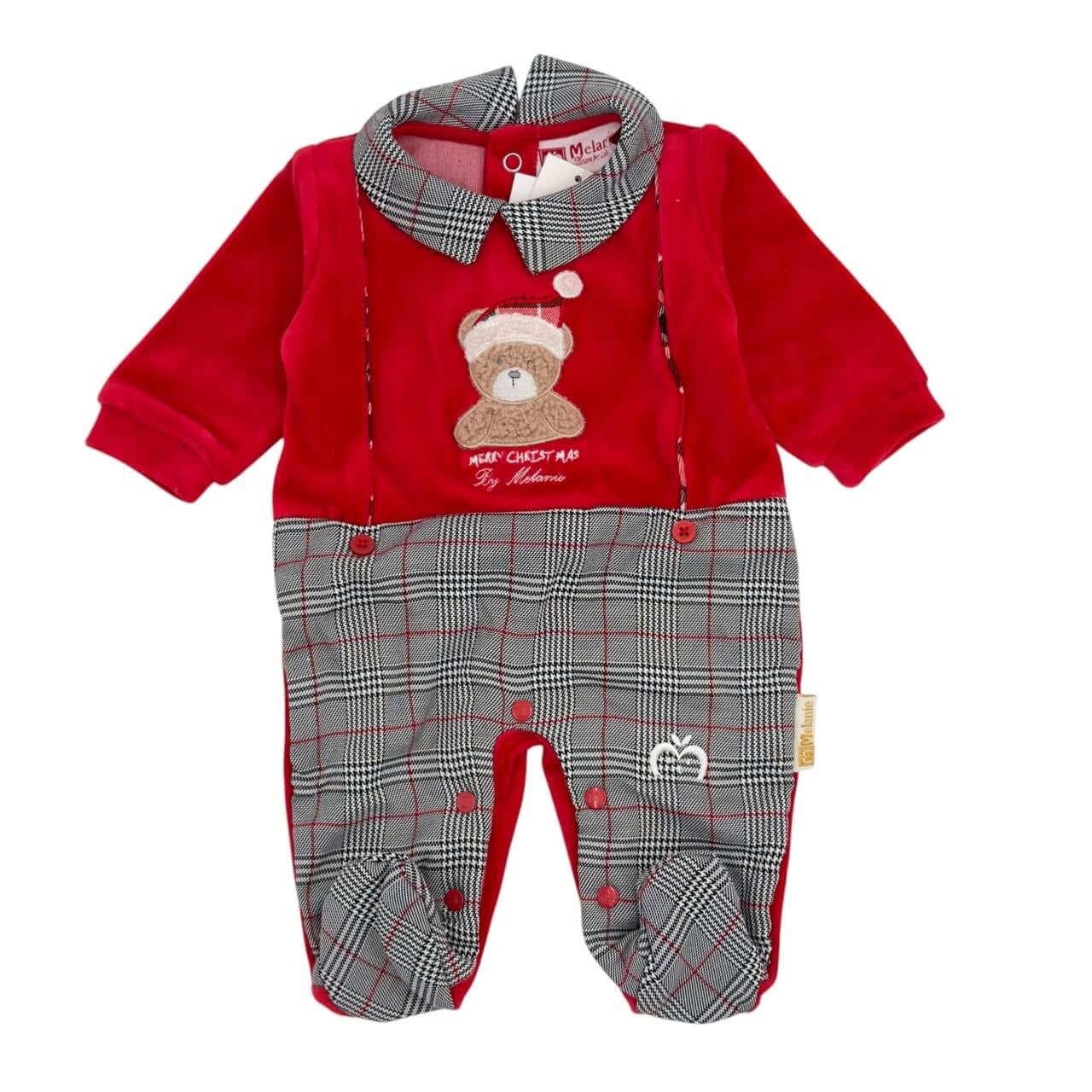 Strampler Chenille Melanie Weihnachten