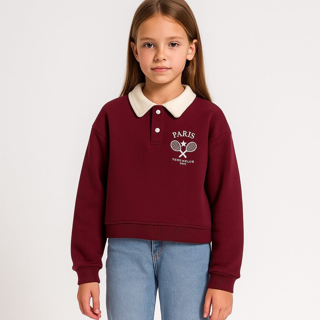 Winterliches Poloshirt für Kleinkinder
