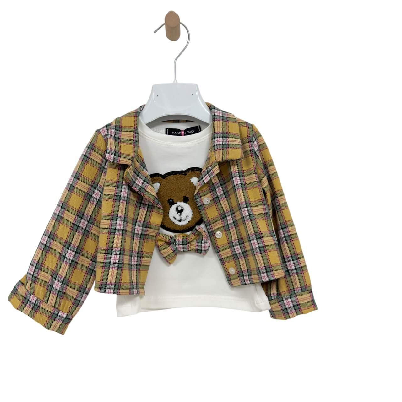 Completo 3 pezzi neonata Nikka Nature