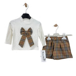 Plüschiges Baby-Mädchen-Outfit