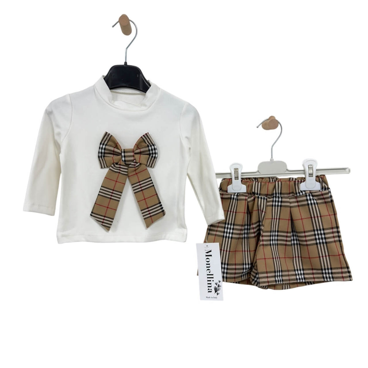 Plüschiges Baby-Mädchen-Outfit