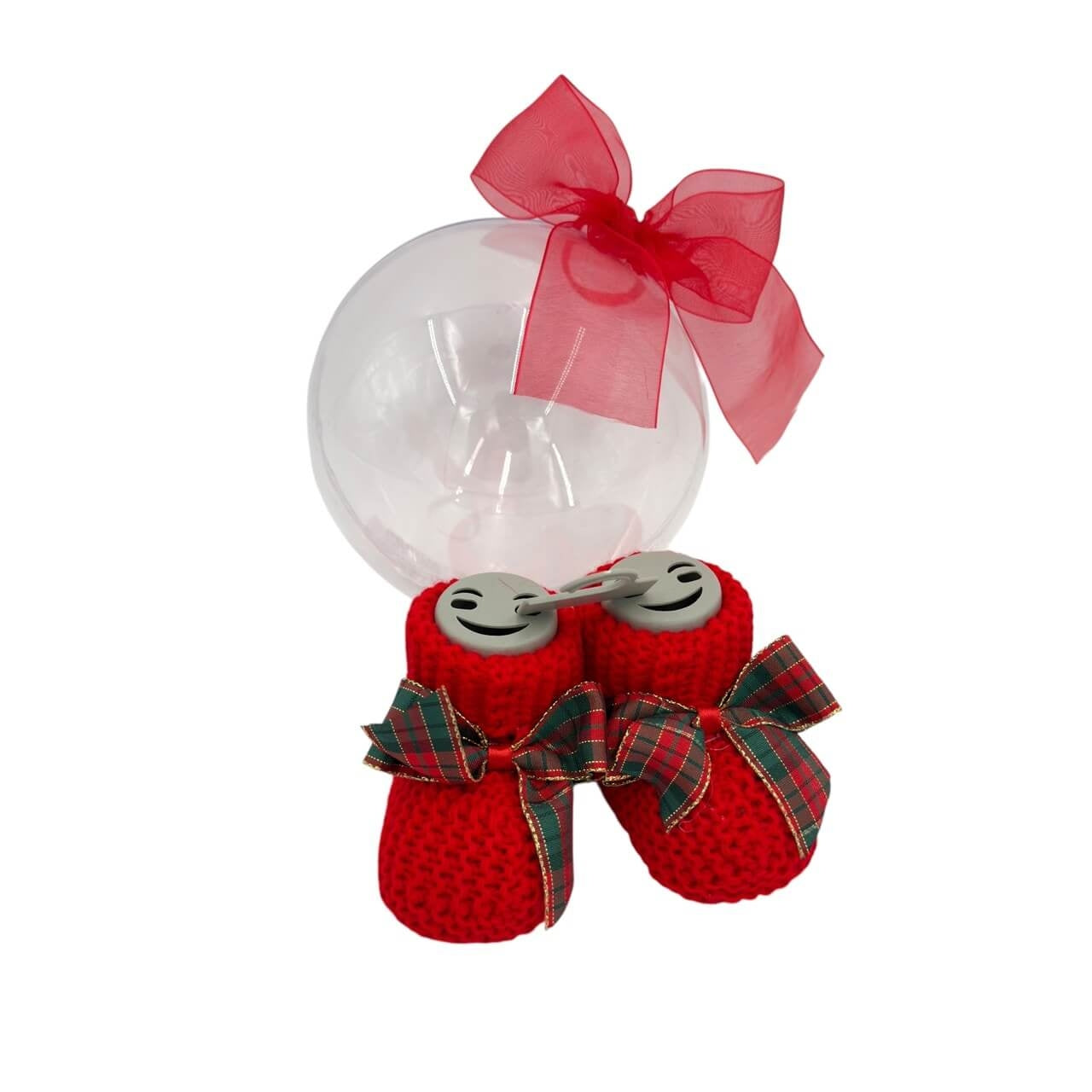 Scarpina natalizia + Pallina Natalizia