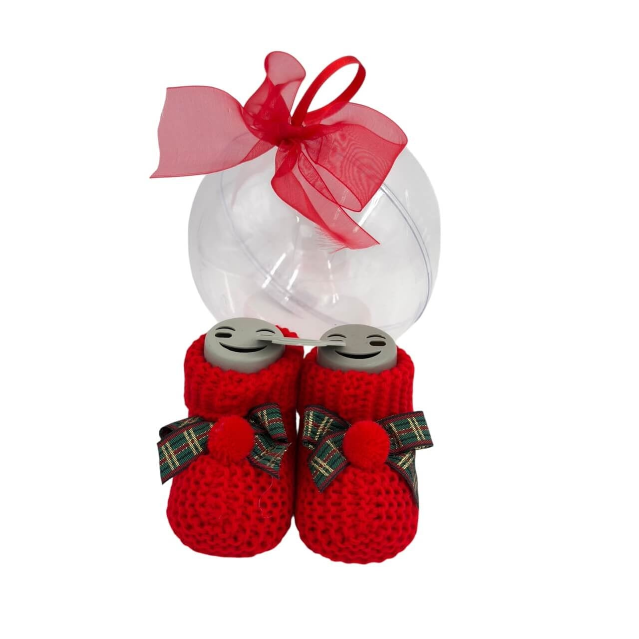 Scarpina natalizia + Pallina Natalizia