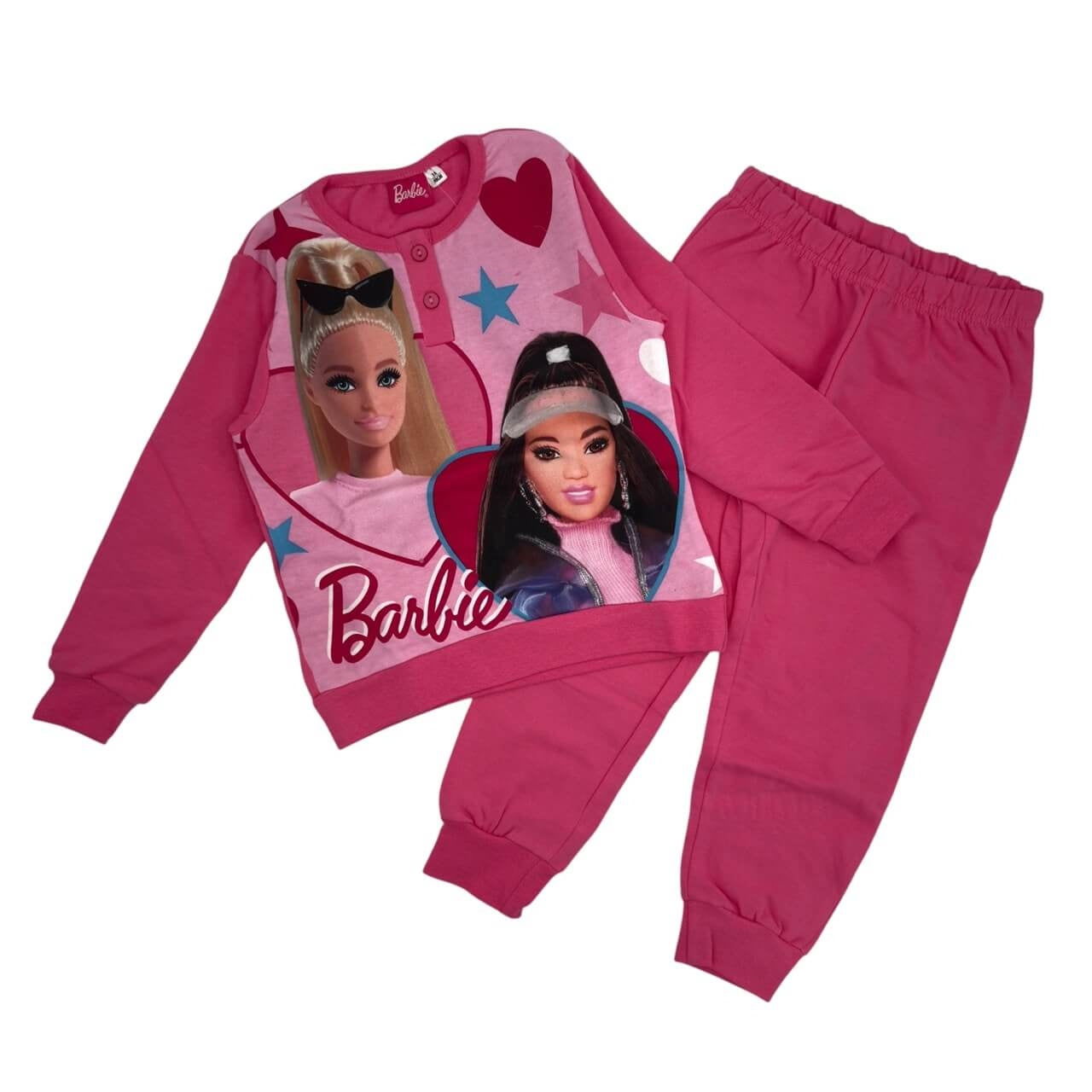 Barbie Fleece-Pyjama für Mädchen