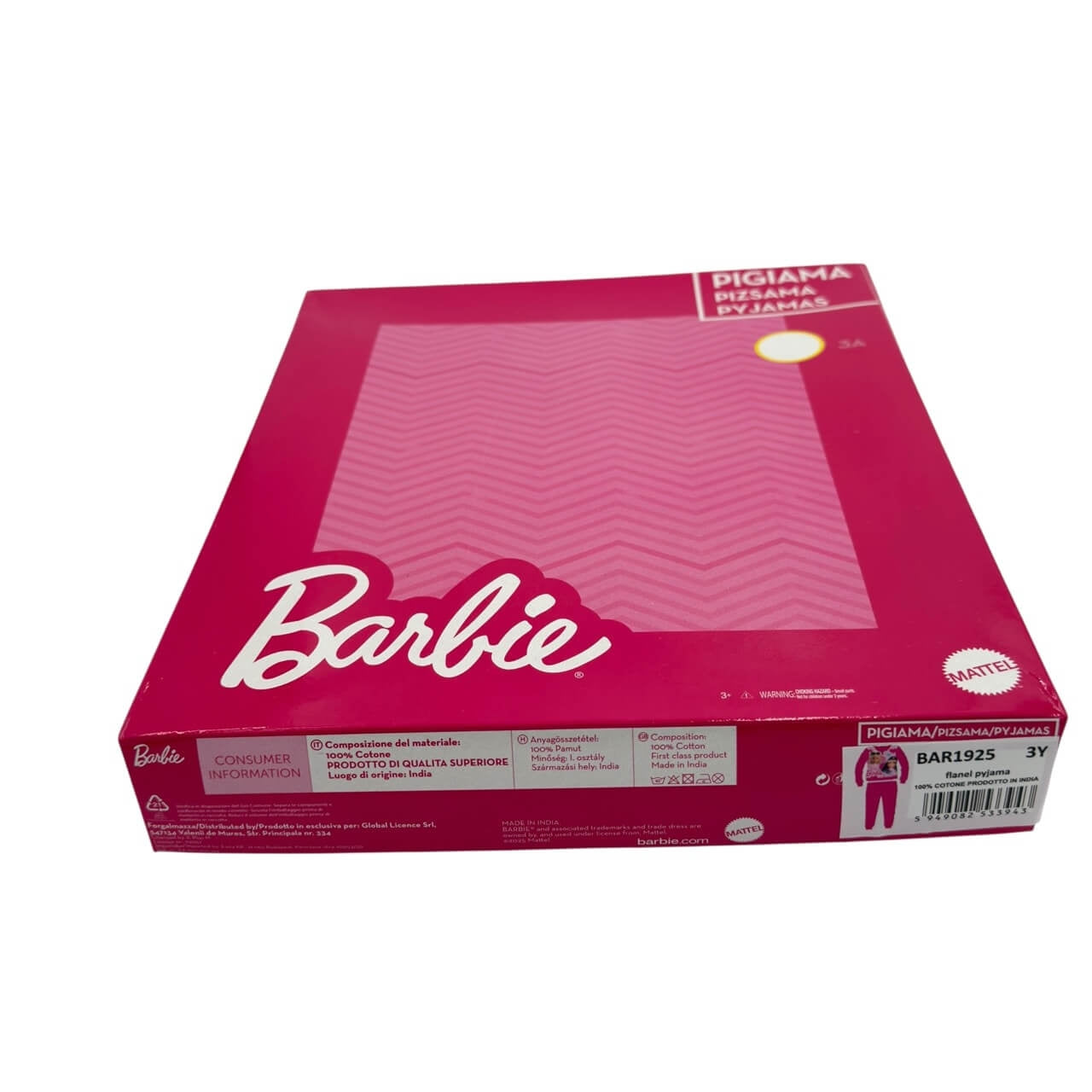 Pigiama Felpato Barbie Bimba