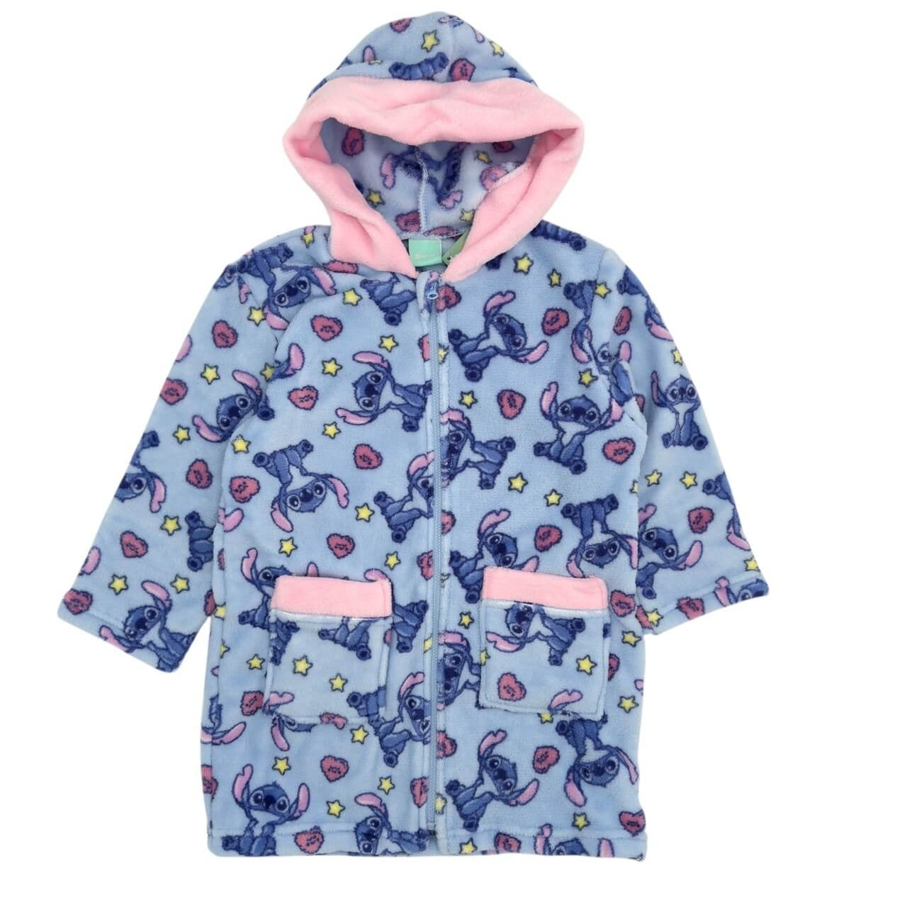 Stitch Chenille Bademantel