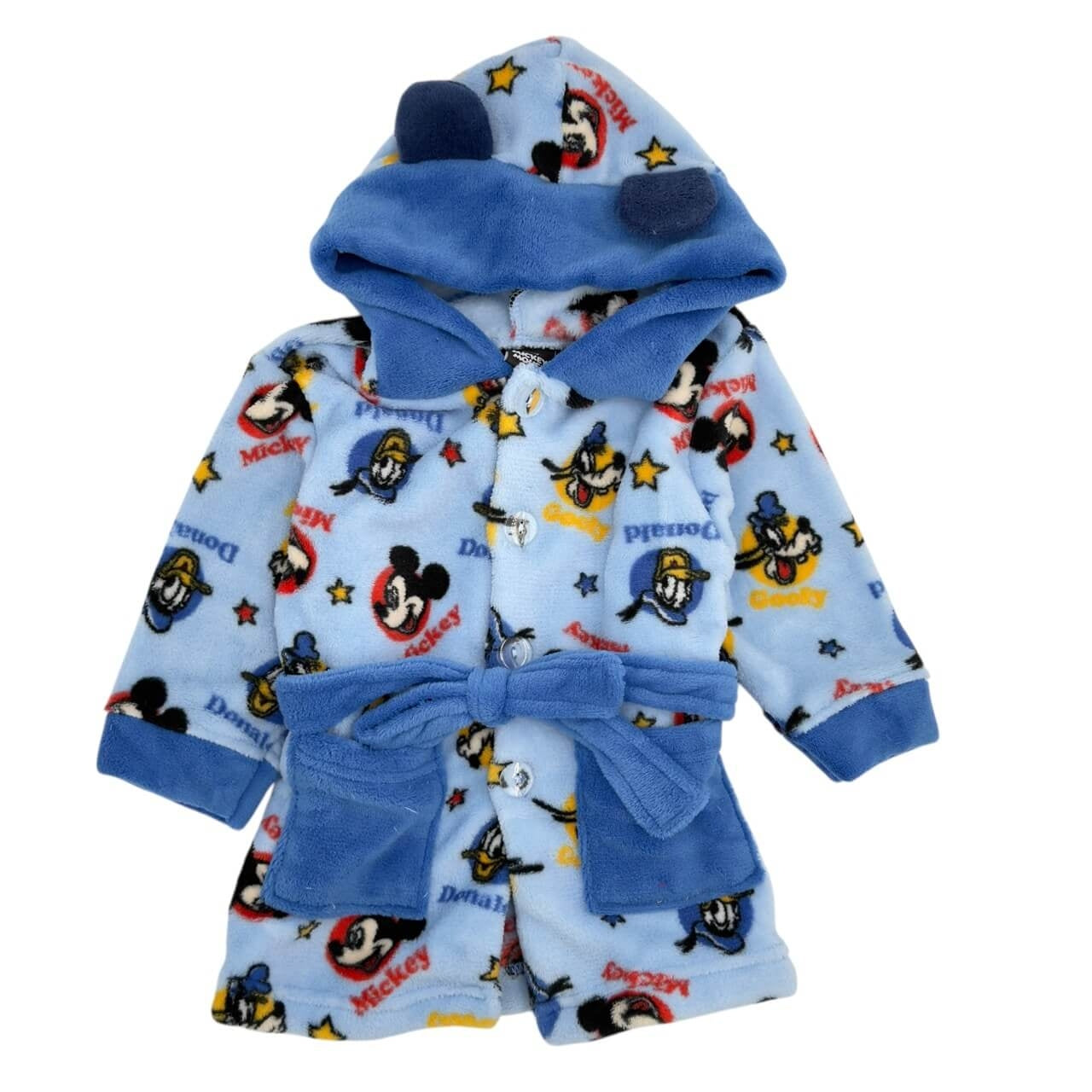 Morgenmantel aus Chenille mit Mickey-Mouse-Motiv