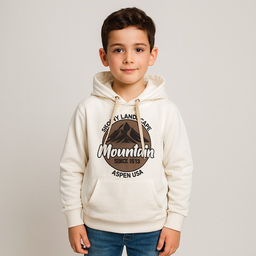 Winter-Sweatshirt. Sweatshirt für Jungen