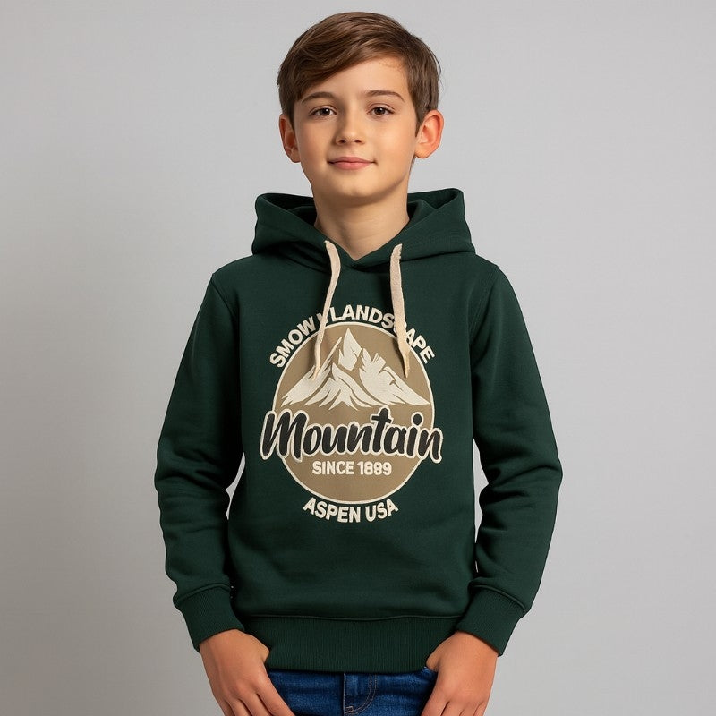 Winter-Sweatshirt. Sweatshirt für Jungen