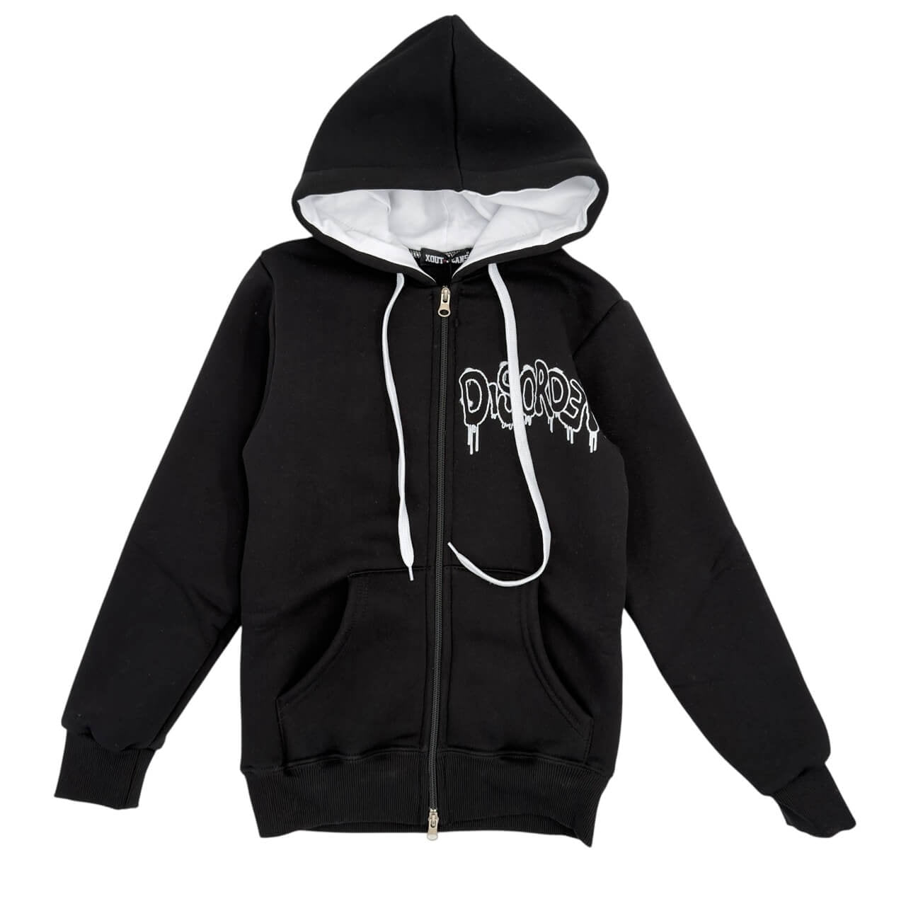 Winter-Fleece-Sweatshirt für Jungen, bedruckte Rückseite