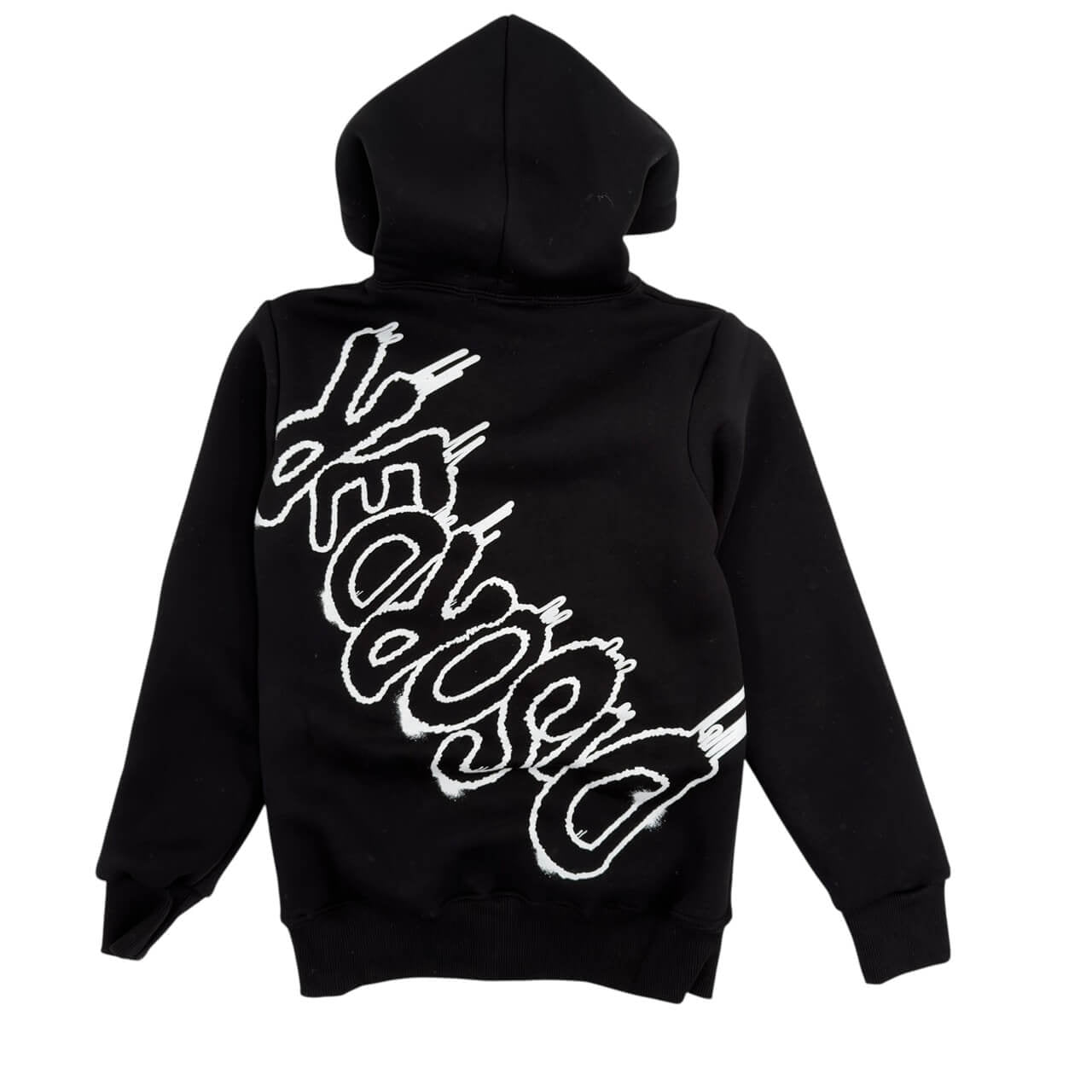 Gefüttertes Winter-Sweatshirt für Kleinkinder mit bedrucktem Rücken