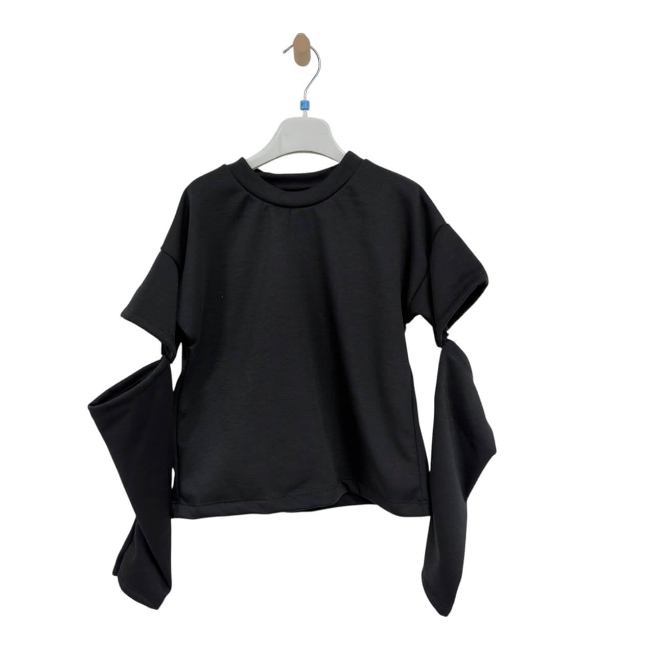 Maglia Manicotti Felpata Bimba