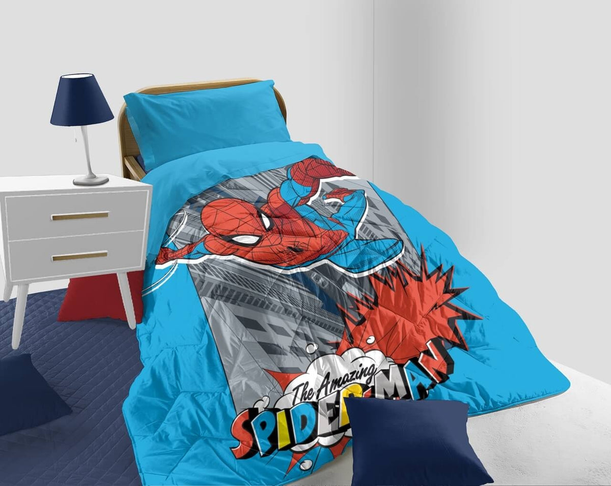 Winterdecke Spider-Man Einzelbett