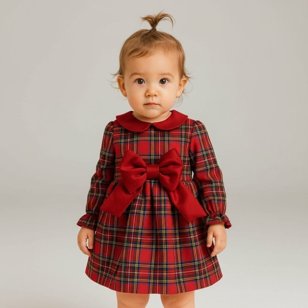 Schottisches Babykleid