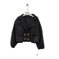 Felpa/Giubbotto Bimba Camoscio