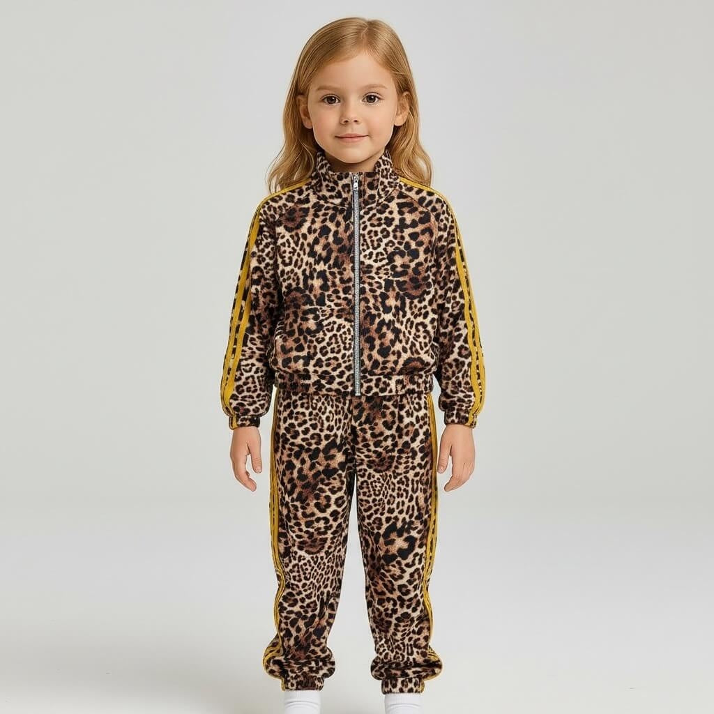 Winter-Set für Mädchen mit Tiermuster