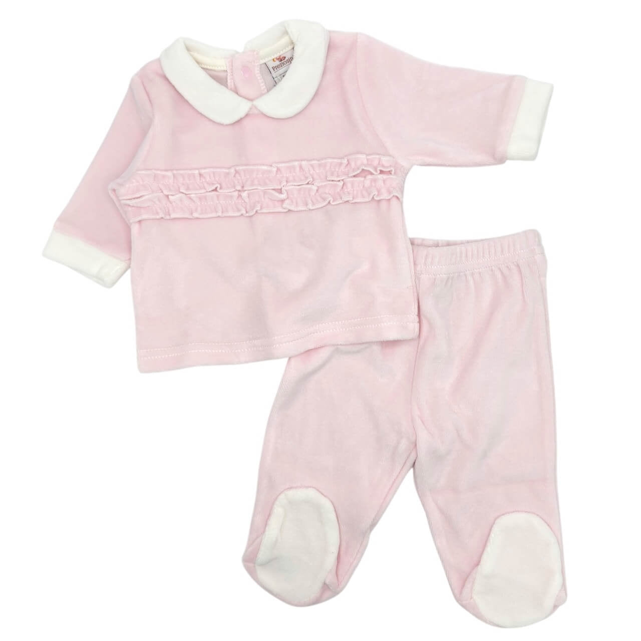 Tutina 2 pezzi ciniglia Preziosini