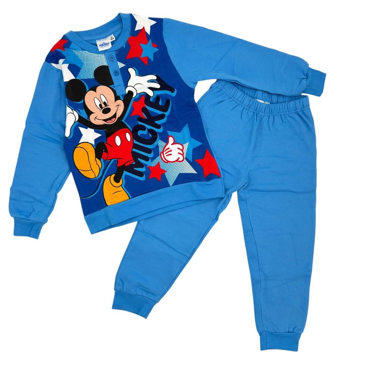 Mickey Maus Fleece-Schlafanzug für Jungen