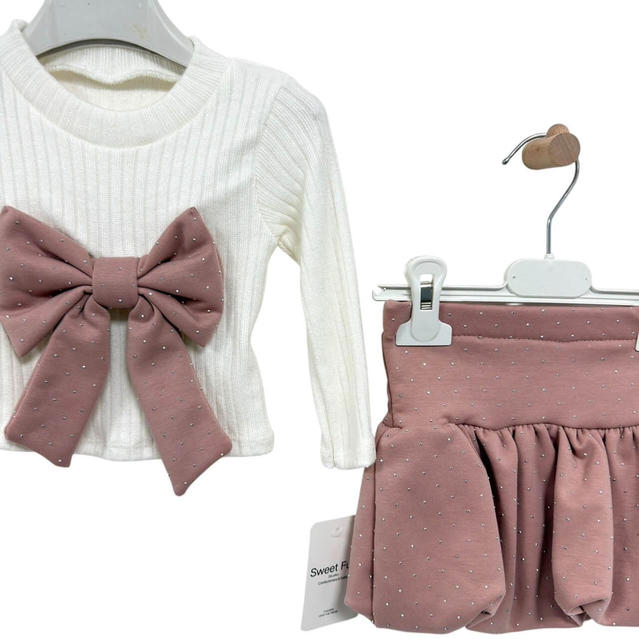 Winter-Baby-Mädchen-Outfit