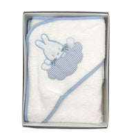 Triangolo accappatoio Ricamato Pastello