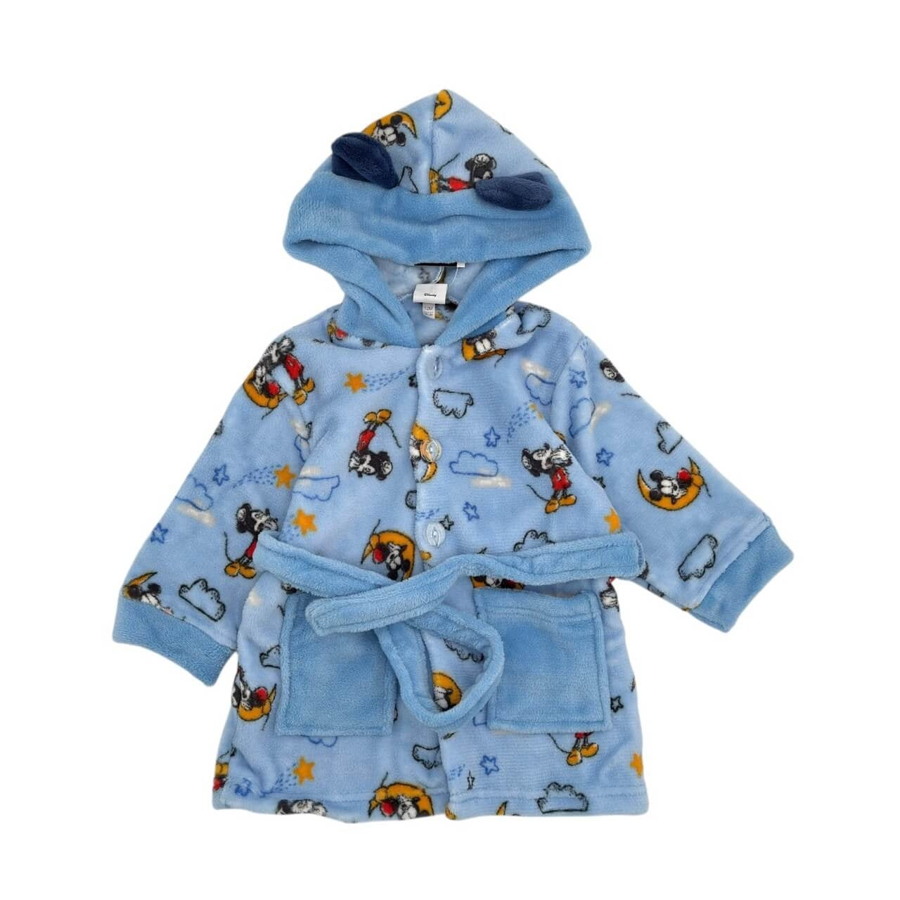 Morgenmantel aus Chenille mit Mickey-Mouse-Motiv