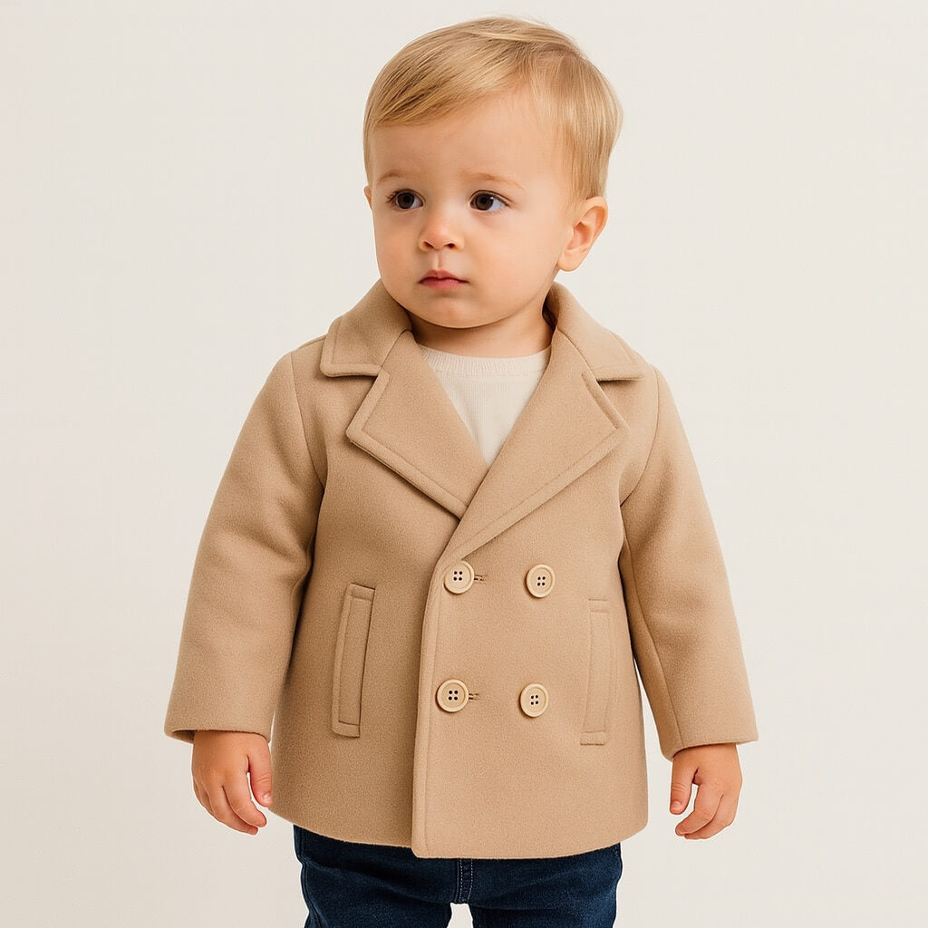 Cappotto Neonato Doppiopetto Ikarus