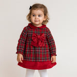 Baby-Schottenkleid