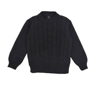 Maglione Treccie Girocollo Bimbo