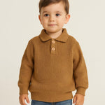 Maglione Neonato Collo Polo Bimbo