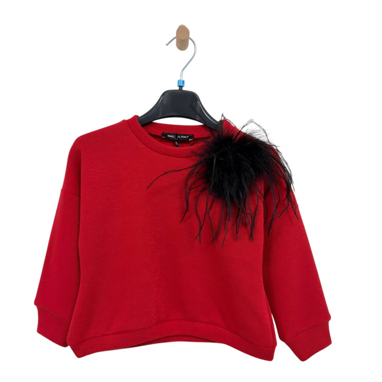 Mädchenpullover mit Applikation