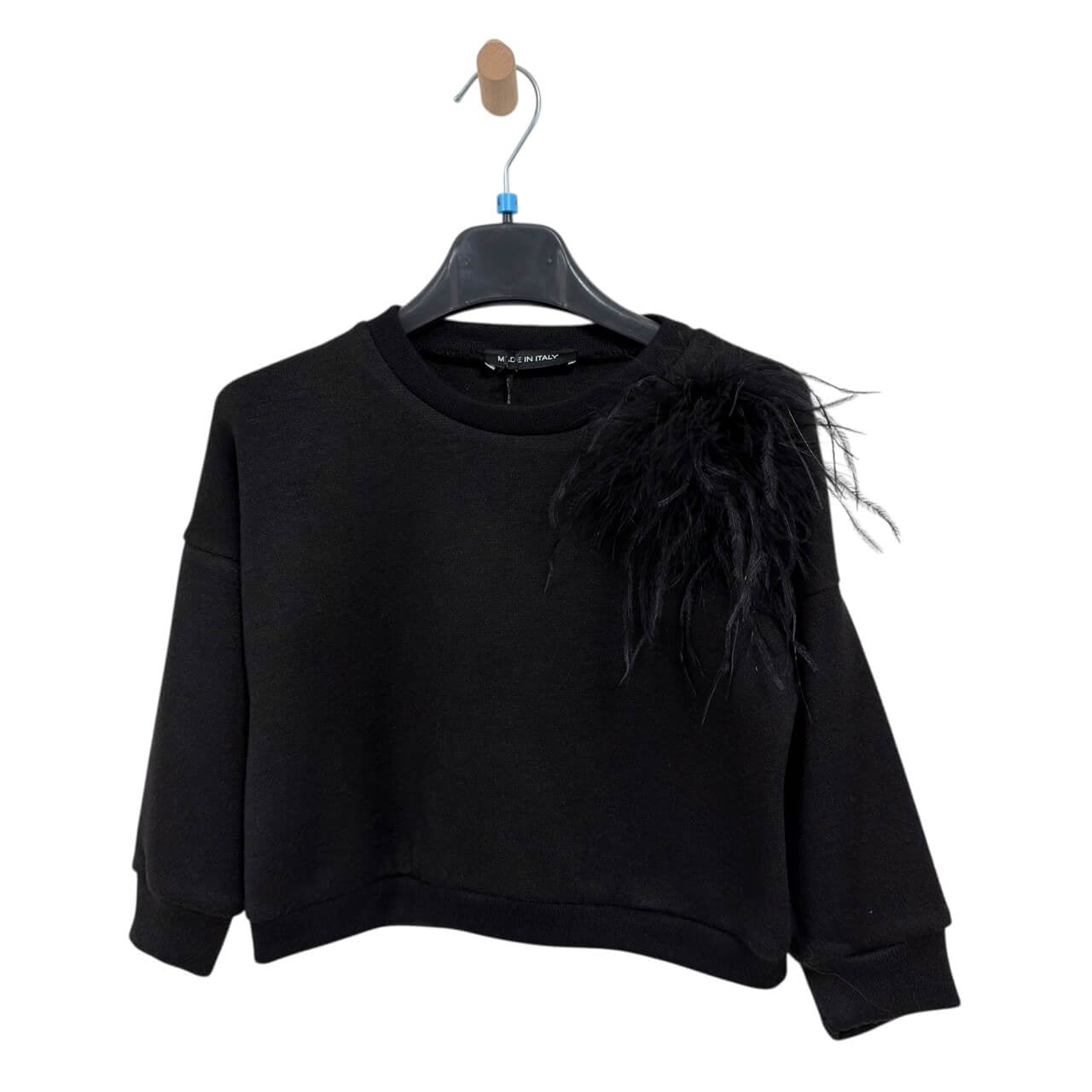 Mädchenpullover mit Applikation