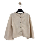 Mädchen-Cardigan mit Schmuckknöpfen