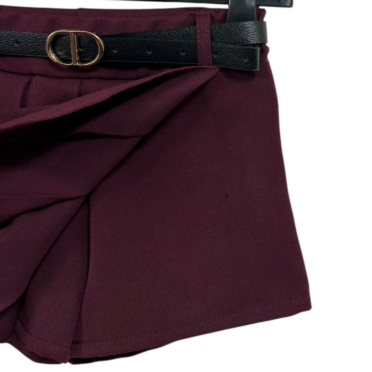 Mädchenrockshorts mit Falten