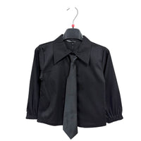 Camicia da bimba con cravatta