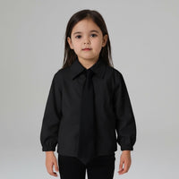 Camicia da bimba con cravatta