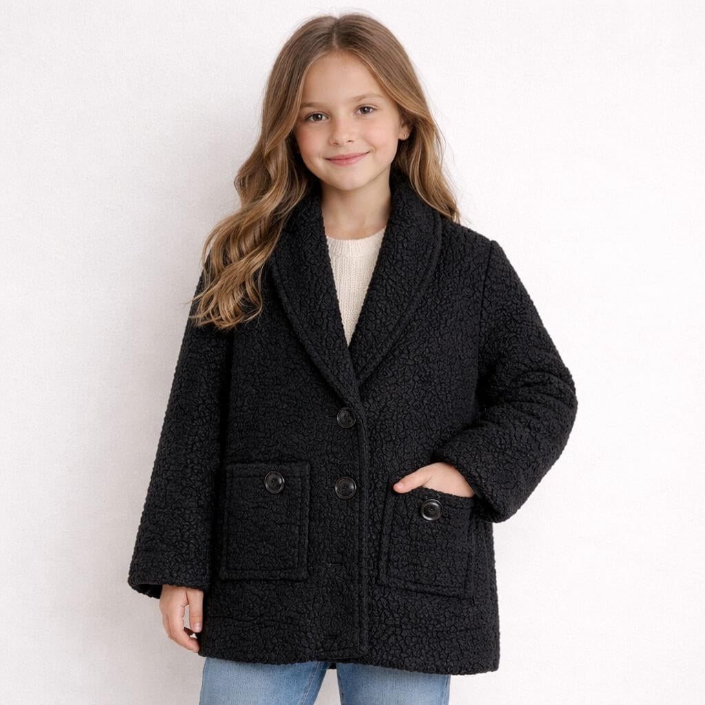 Teddymantel für Mädchen