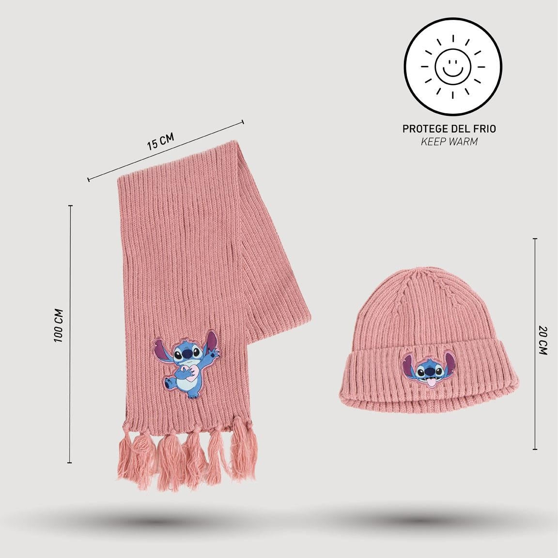 Schal und Mütze Stitch